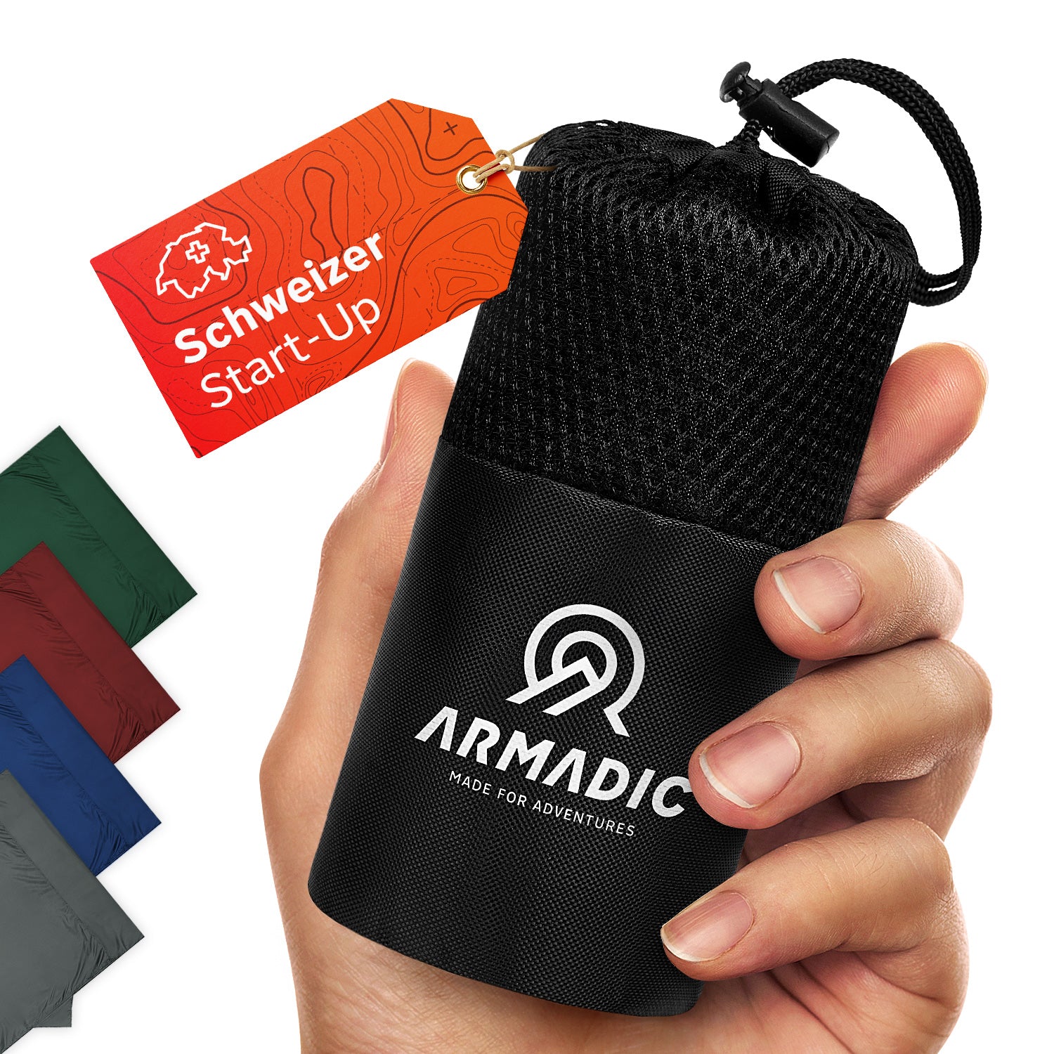 Hüttenschlafsack aus ultraleichter Mikrofaser